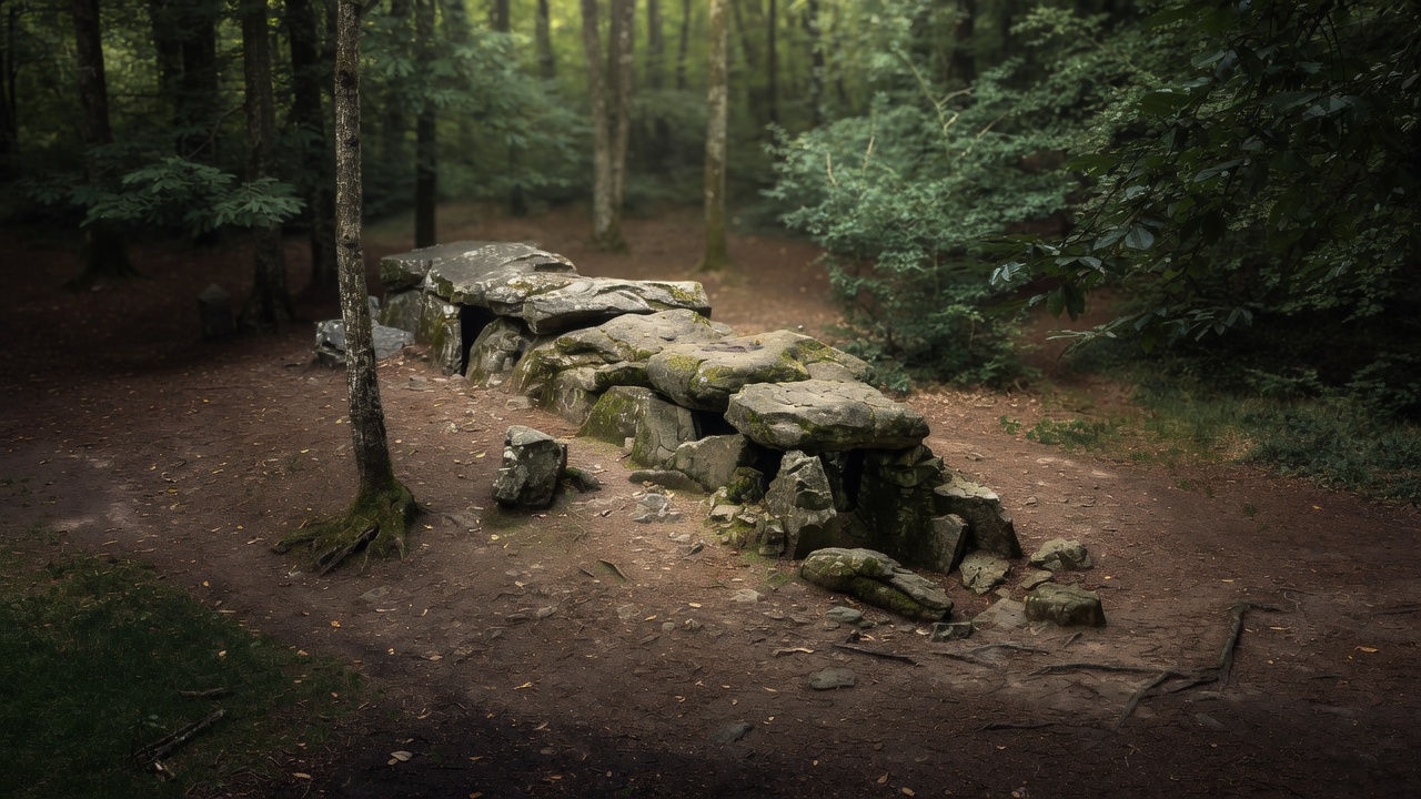 Allée couverte de Tressé, dite la roche aux feins ou fées