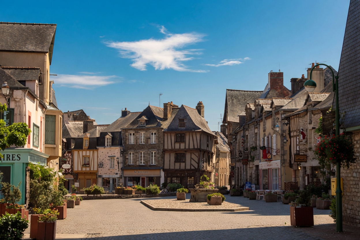 Malestroit Centre Historique